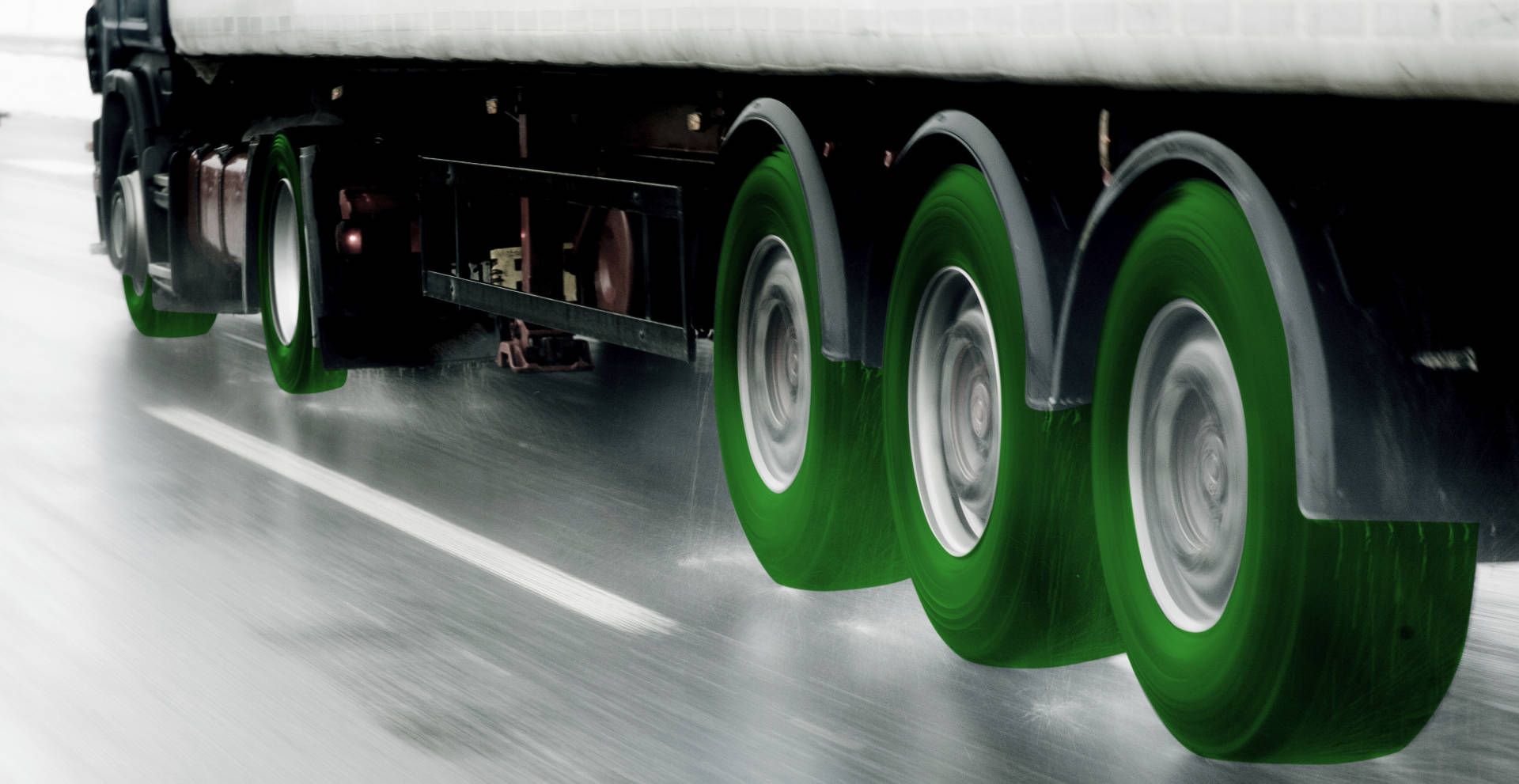 truck tyre pressure management system uses smart wheel sensors